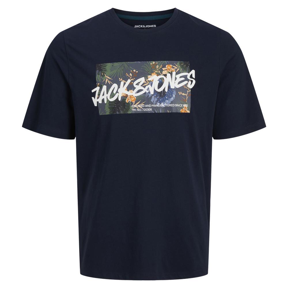 T-shirt Marine Homme Jack & Jones Hawaiitee vue 3