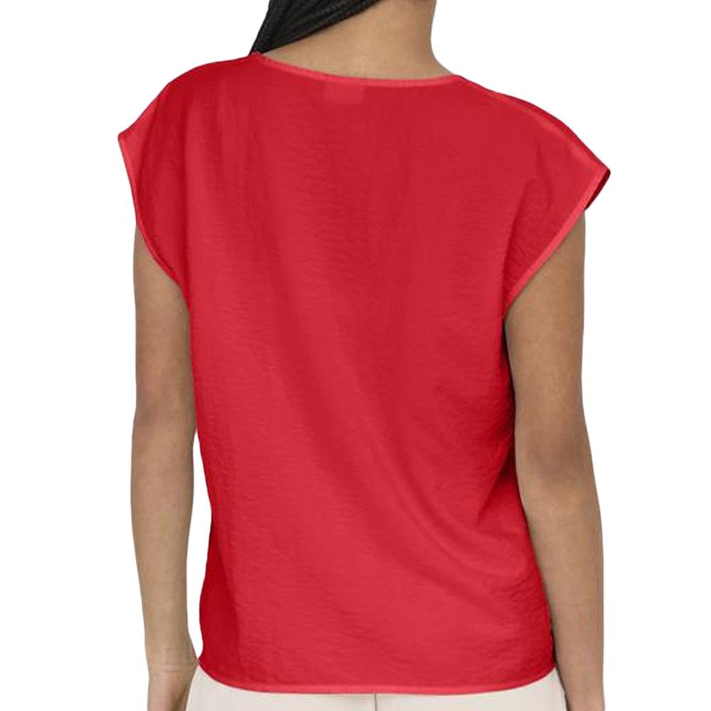 Blouse Rouge Femme JDY Train vue 2