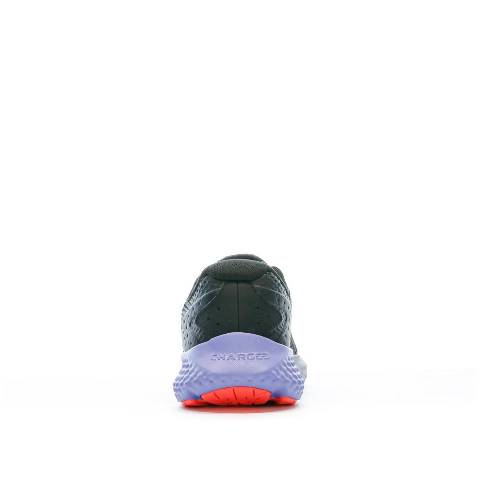 Chaussures de Running Noir/Violet Femme Under Armour Charged Rogue 3 vue 3
