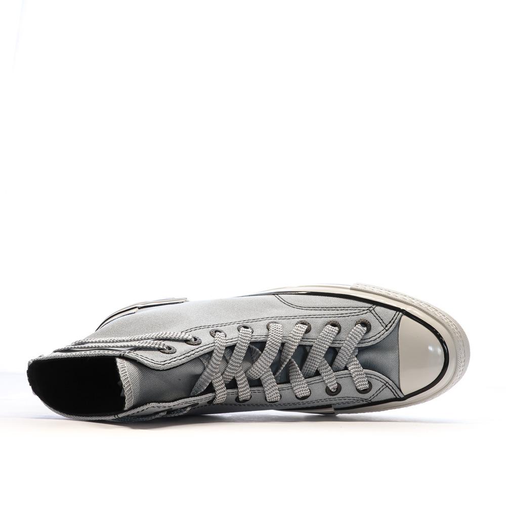 Baskets Bleu Homme Converse Chuck 70 Hacked vue 4