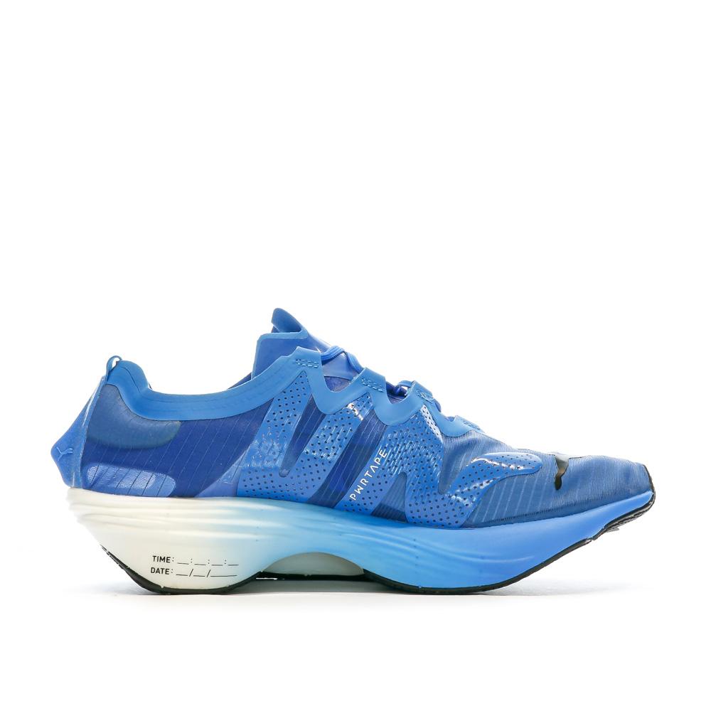 Chaussures de running Bleu/Rouge Homme Puma Fast Nitro vue 3