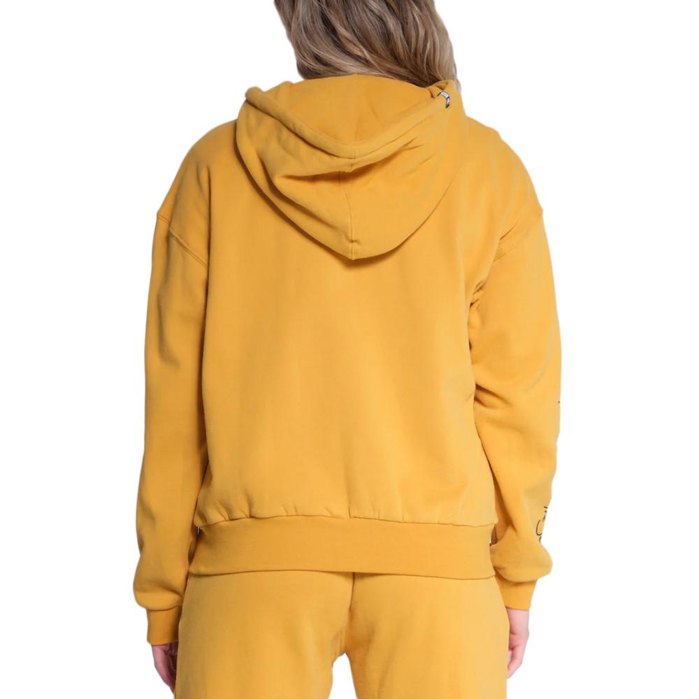 Sweat Zippée Jaune Femme Salty Crew Alpha vue 2