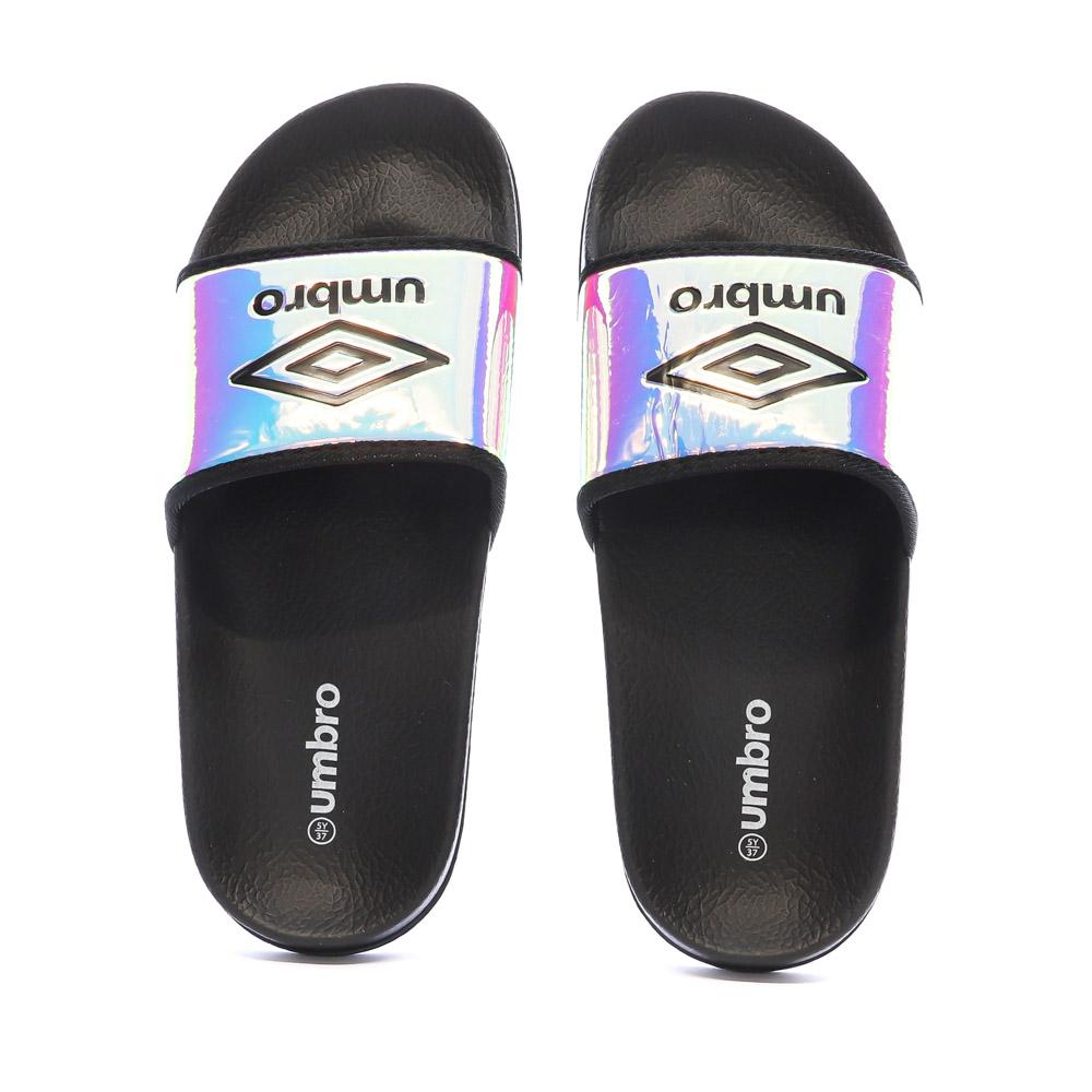 Claquettes Noir Femme Umbro Kamen vue 3