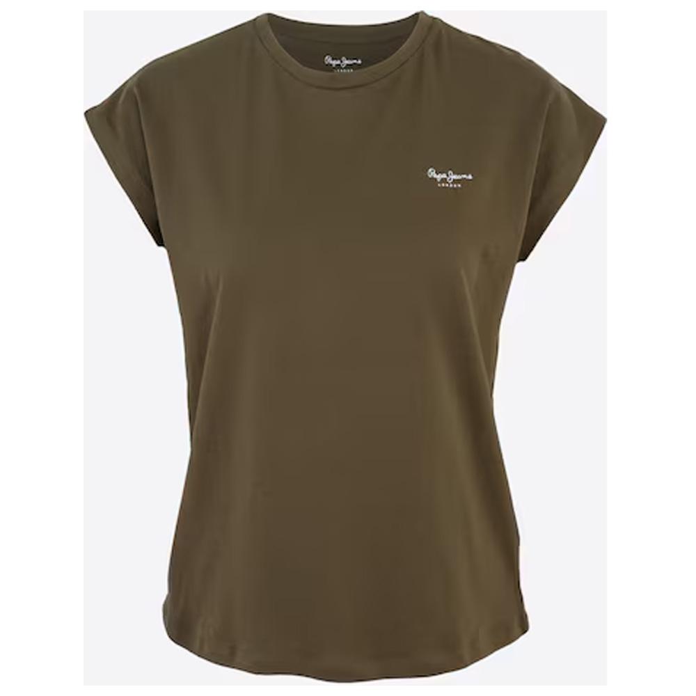 T-Shirt Khaki Damen Pepe jeans Bloom0 Ansicht 2