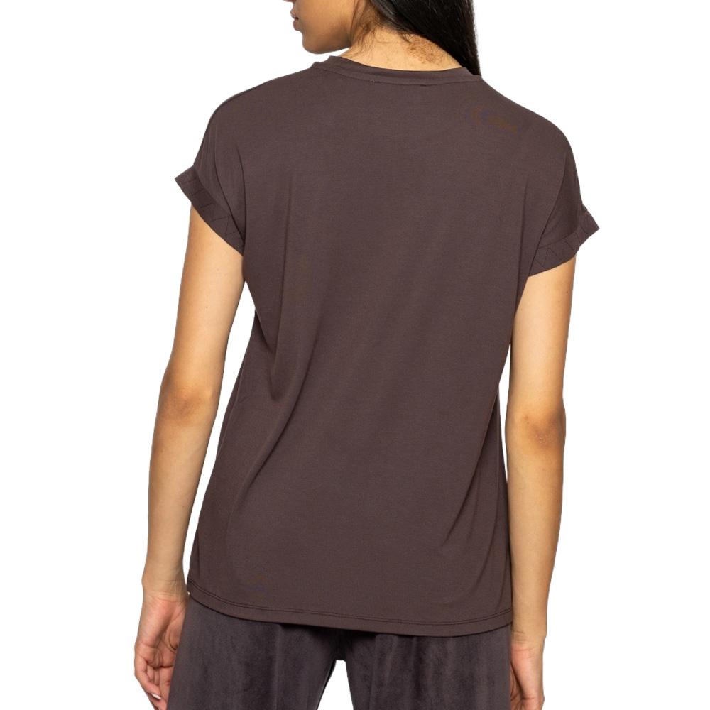 T-Shirt Marron Foncé Femme Soul Studio Regular vue 2