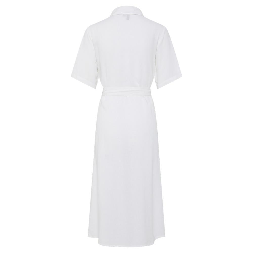 Robe Blanche Femme Pieces Pia vue 2