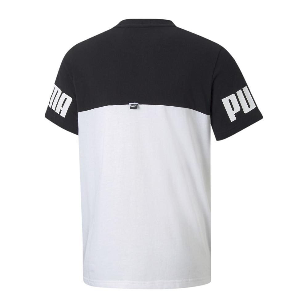 T-Shirt Noir/Blanc Garçon Puma Pp Tee vue 2