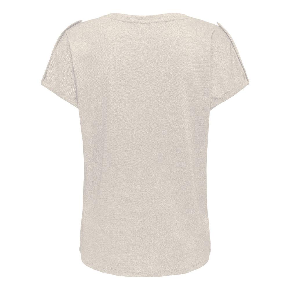 T-Shirt Beige Femme Only Rabi vue 2