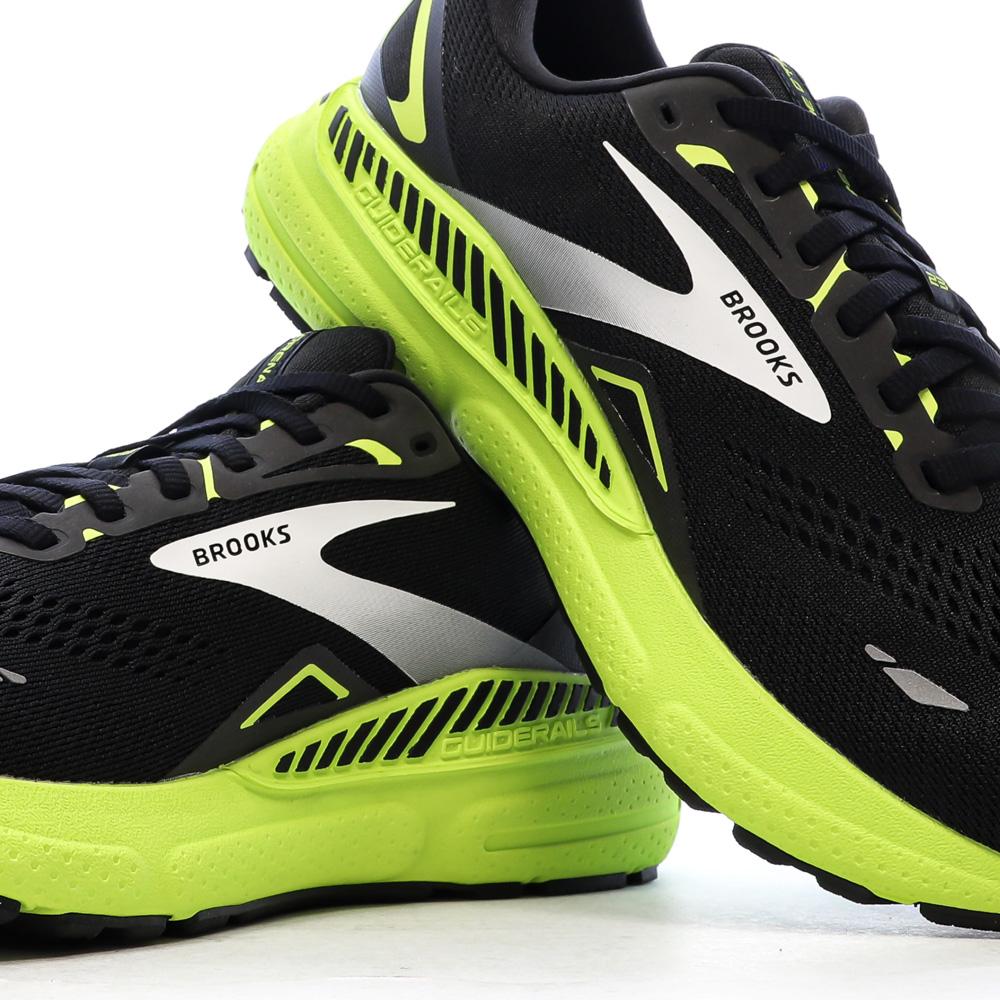 Chaussures de Running Noires Homme Brooks Adrenaline GTS 23 vue 7