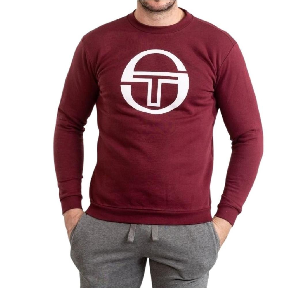 Sweat Bordeaux Homme Sergio Tacchini Crew Stadium pas cher