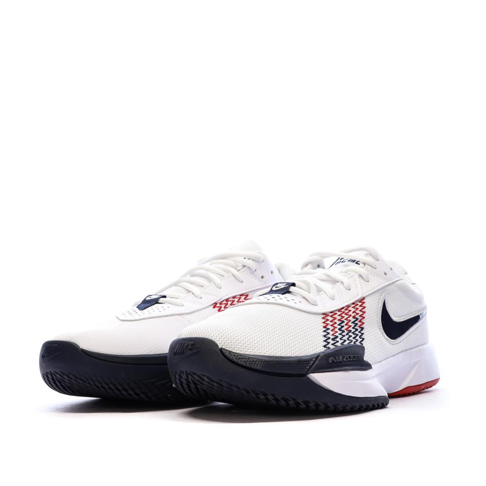 Chaussures de Basketball Blanches Homme Nike Air Zoom G.t. Cut Academy vue 6