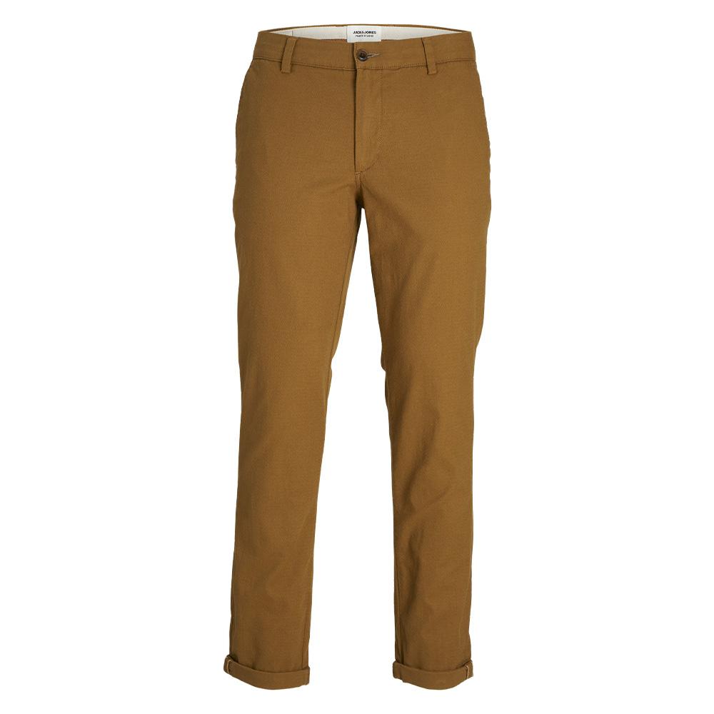 Pantalon fluide Marron Homme Jack & Jones Marco Fury vue 2