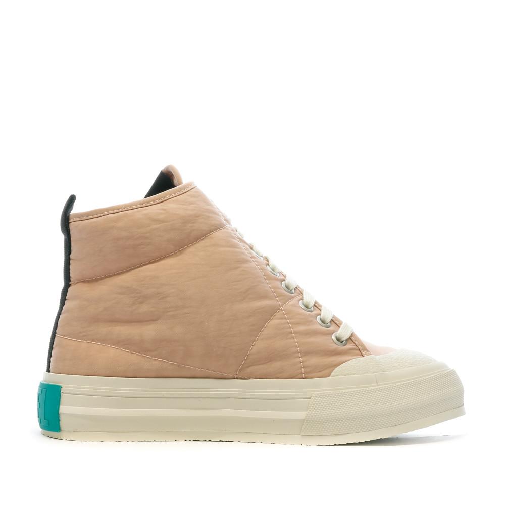 Baskets Montantes Roses Femme Diesel Muji vue 2
