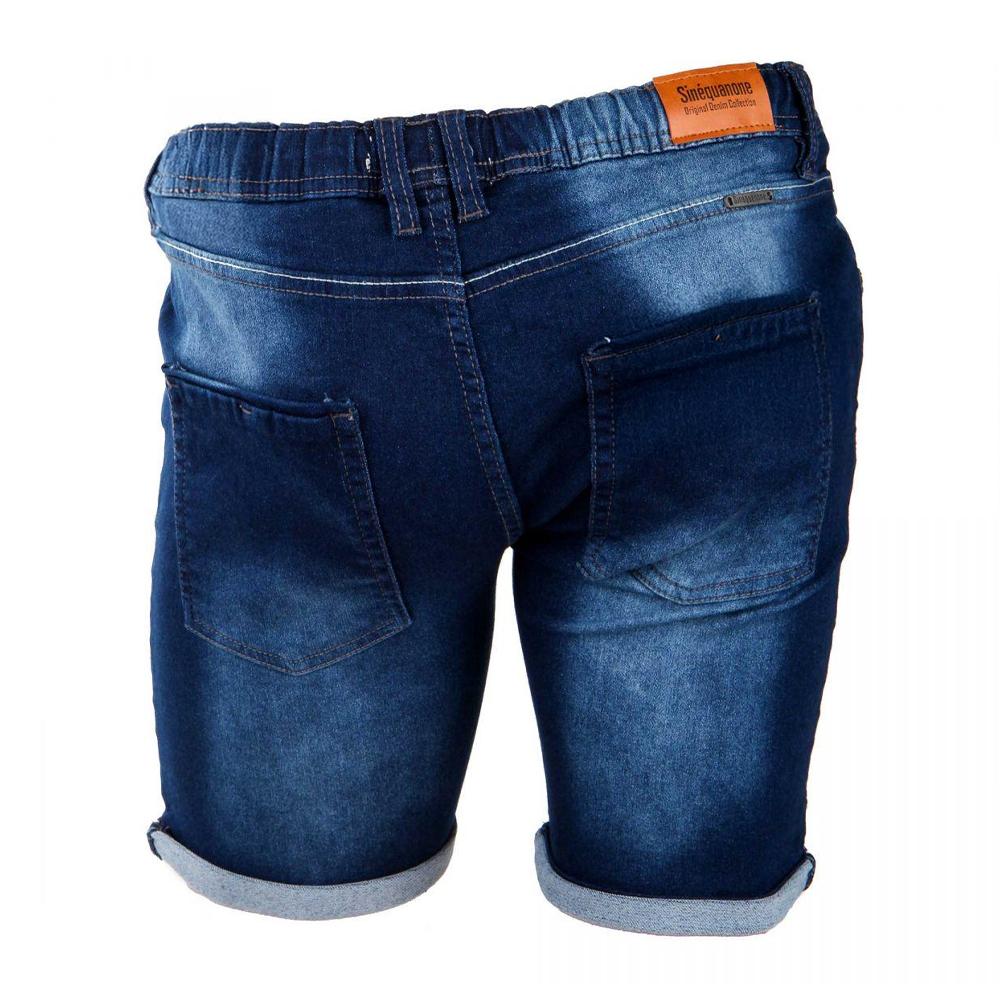 Short Bleu Homme Sinéquanone BRAVA vue 2