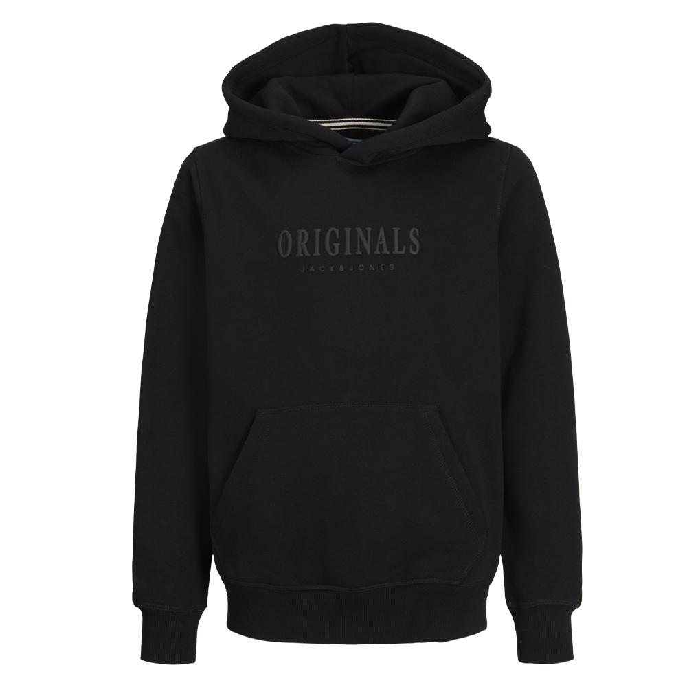 Sweat Noir Garçon Jack & Jones Jorfrederik vue 3