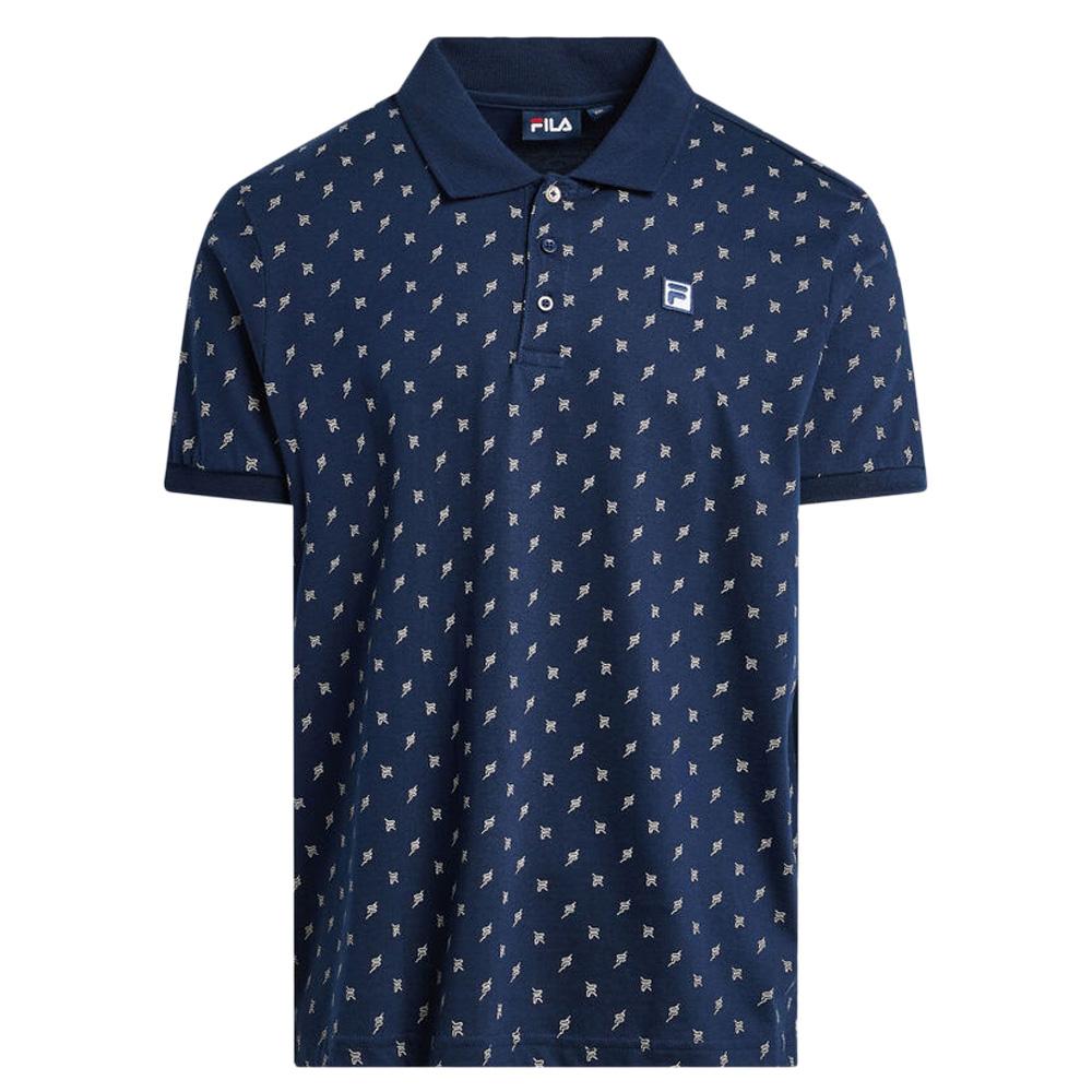 Polo Marine Homme Fila Hart Faded pas cher