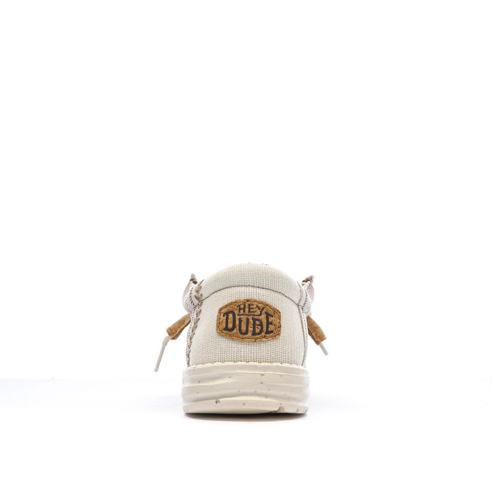Chaussures Marrons Homme Hey Dude Wally Break vue 3