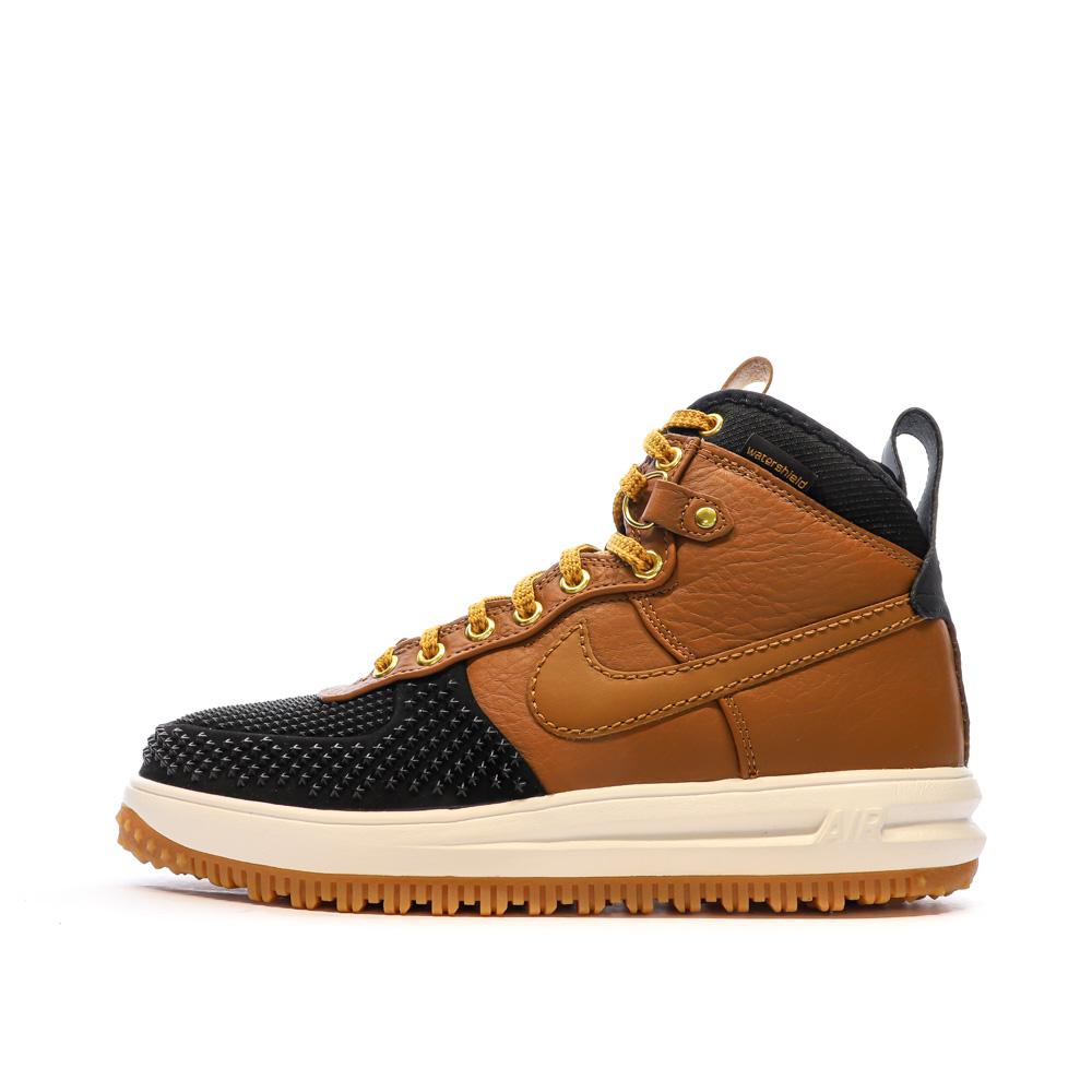 Baskets Marron/Noir Homme Nike Lunar Force 1 Duckboot pas cher