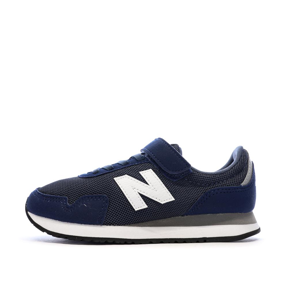 Baskets Marine Garçon New Balance PV323 pas cher