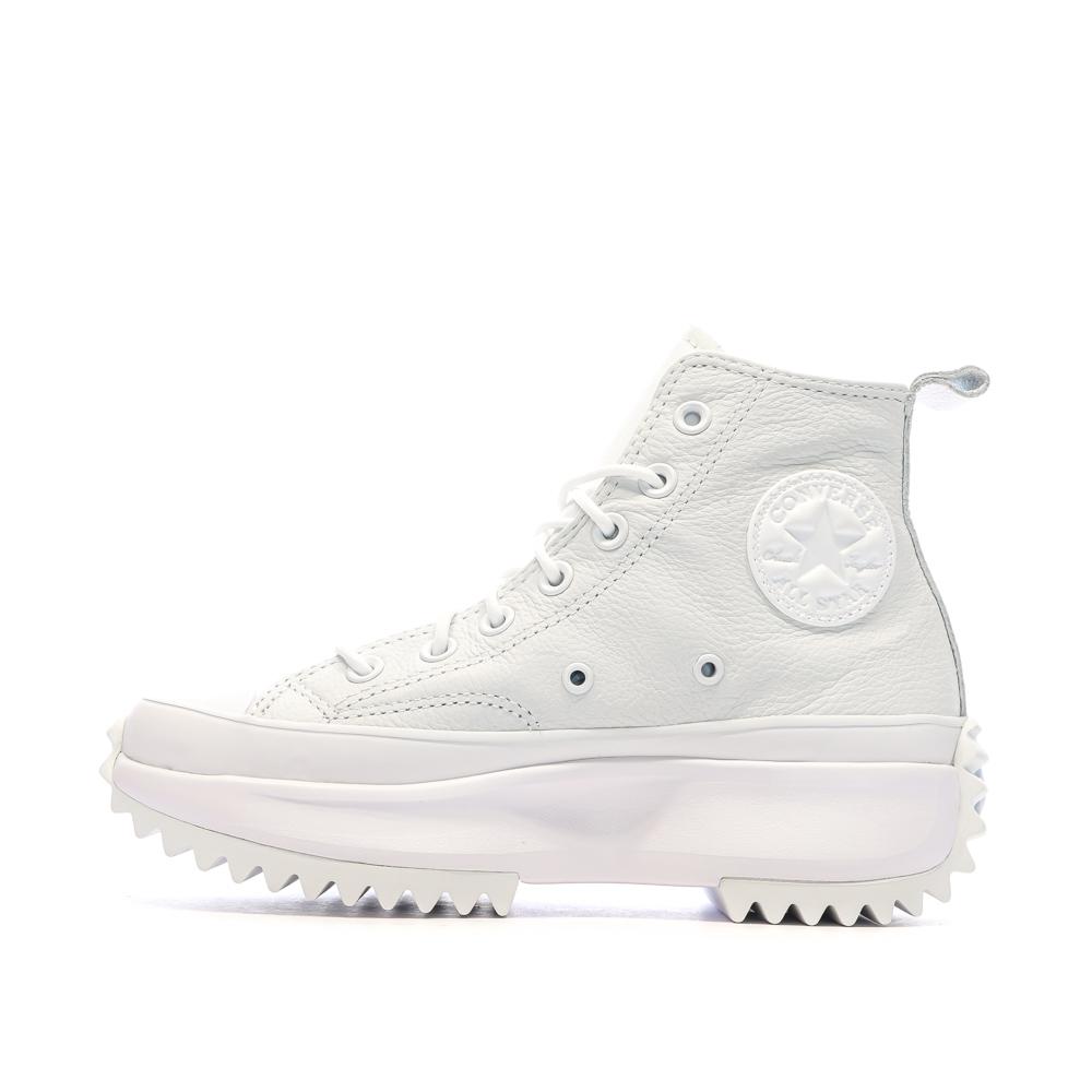 Baskets Blanches Femme Converse Run Star Hike A05247C pas cher