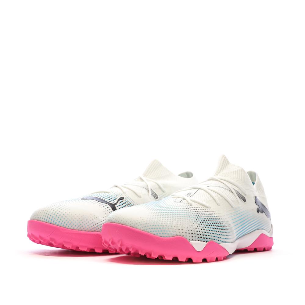 Chaussures de Futsal Blanc/Rose Homme Puma Future 7 IT vue 6