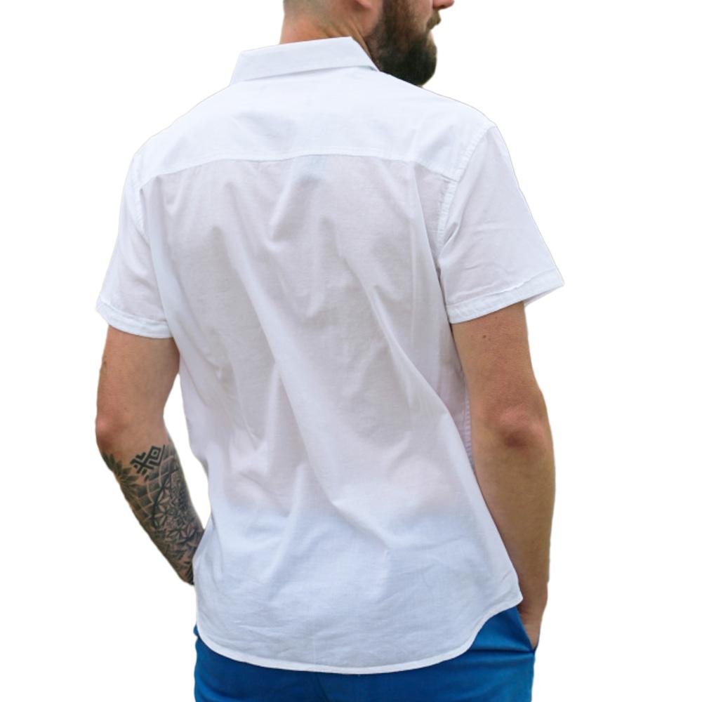 Chemise Blanc Homme RMS26 4794 vue 2