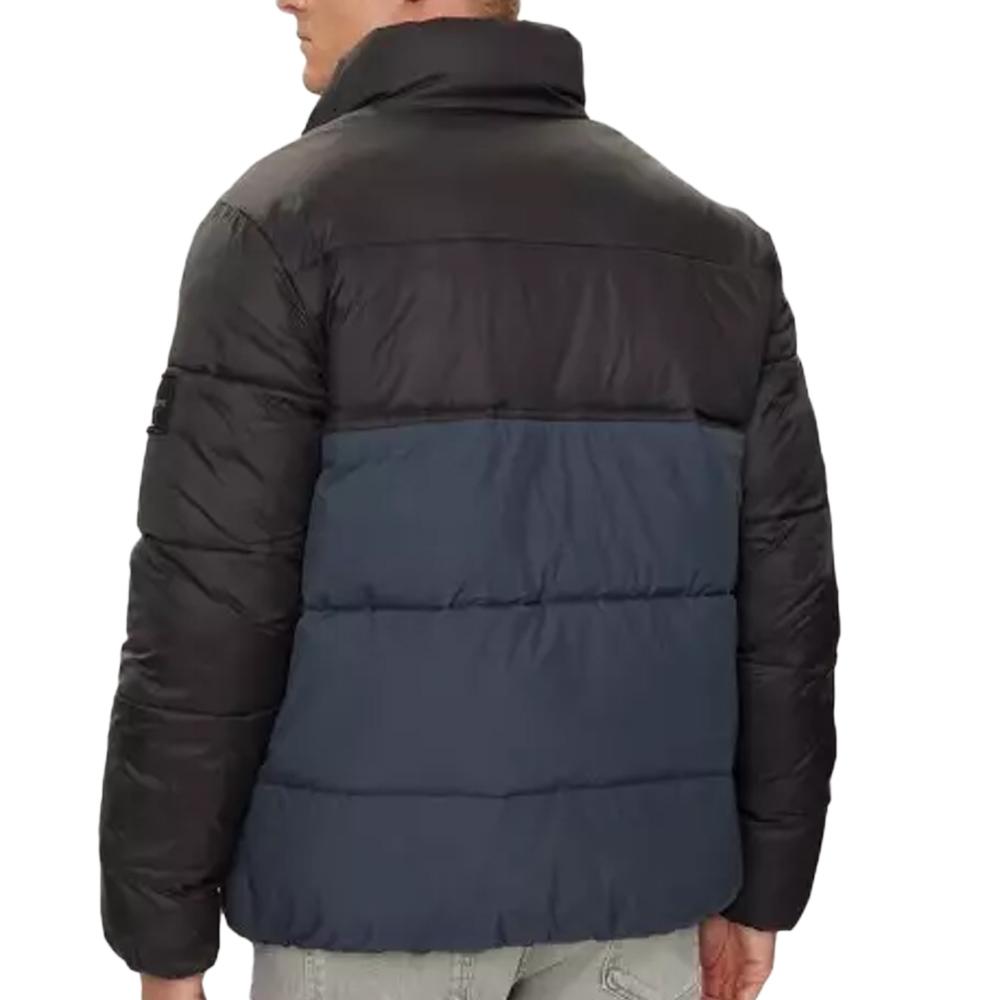 Doudoune Noir/Marine Homme Calvin Klein Jeans Blocking vue 2