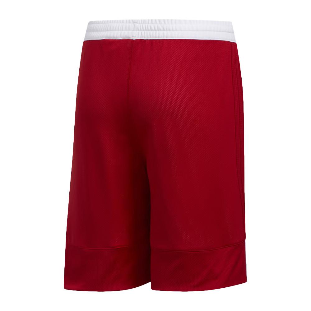 Short Rouge Garçon Adidas 3g Spee vue 2