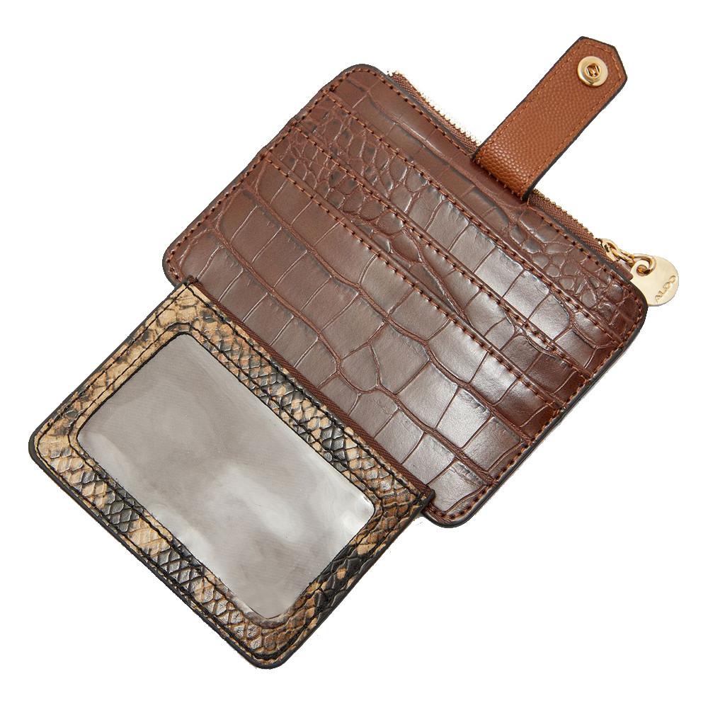 Porte cartes Marron Femme Aldo Edalidda vue 3