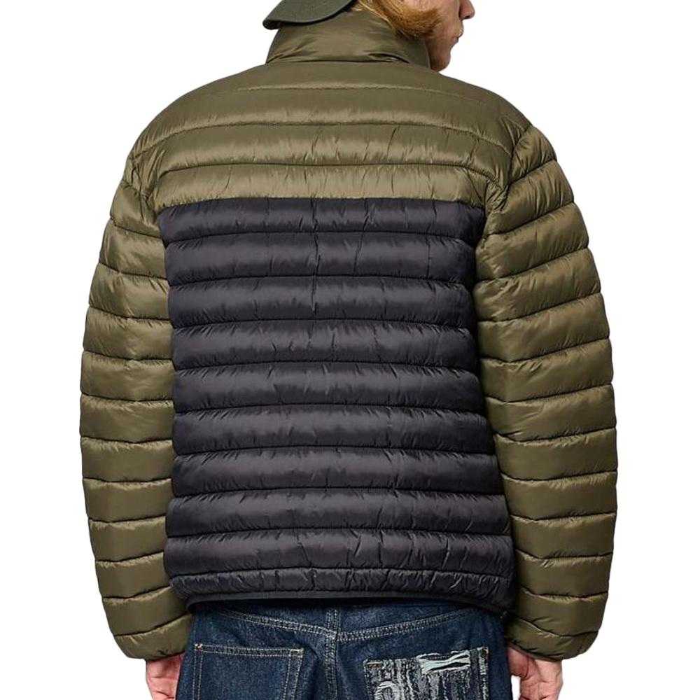 Doudoune Noire/Kaki Homme Kaporal BORA vue 2