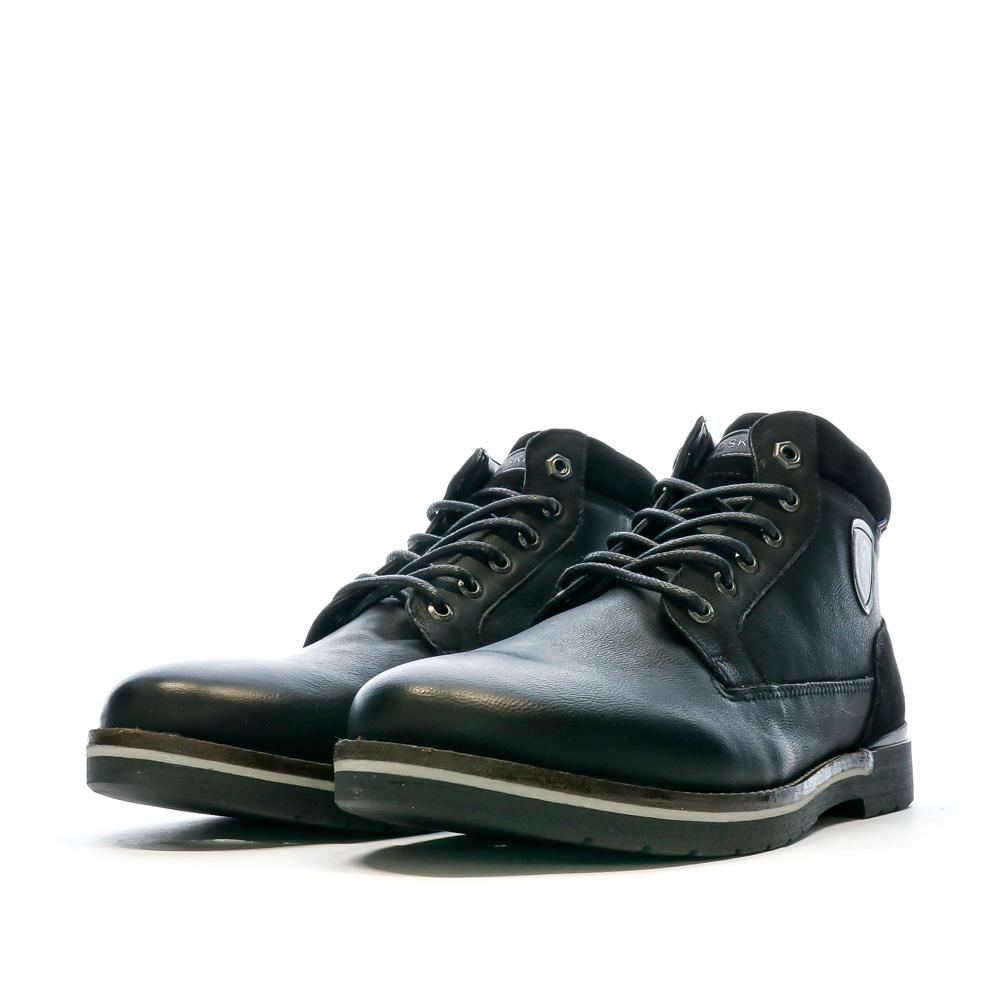 Boots Noir Homme Redskins Accro vue 6