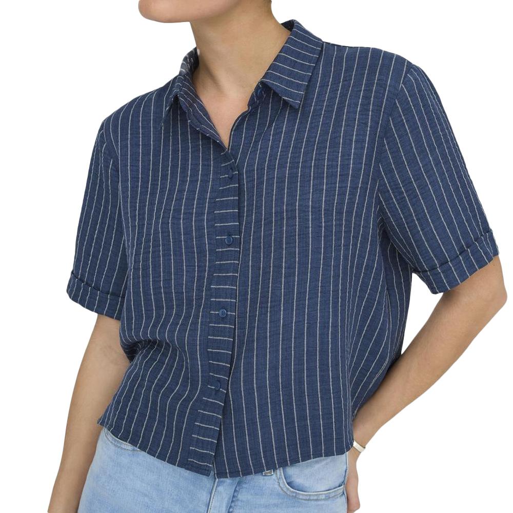 Chemise Bleu Femme JDY Power pas cher