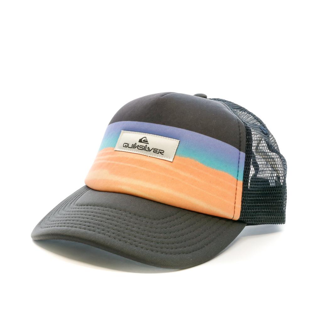 Casquette Noire/Orange Garçon Quiksilver Kookaburra Coop pas cher