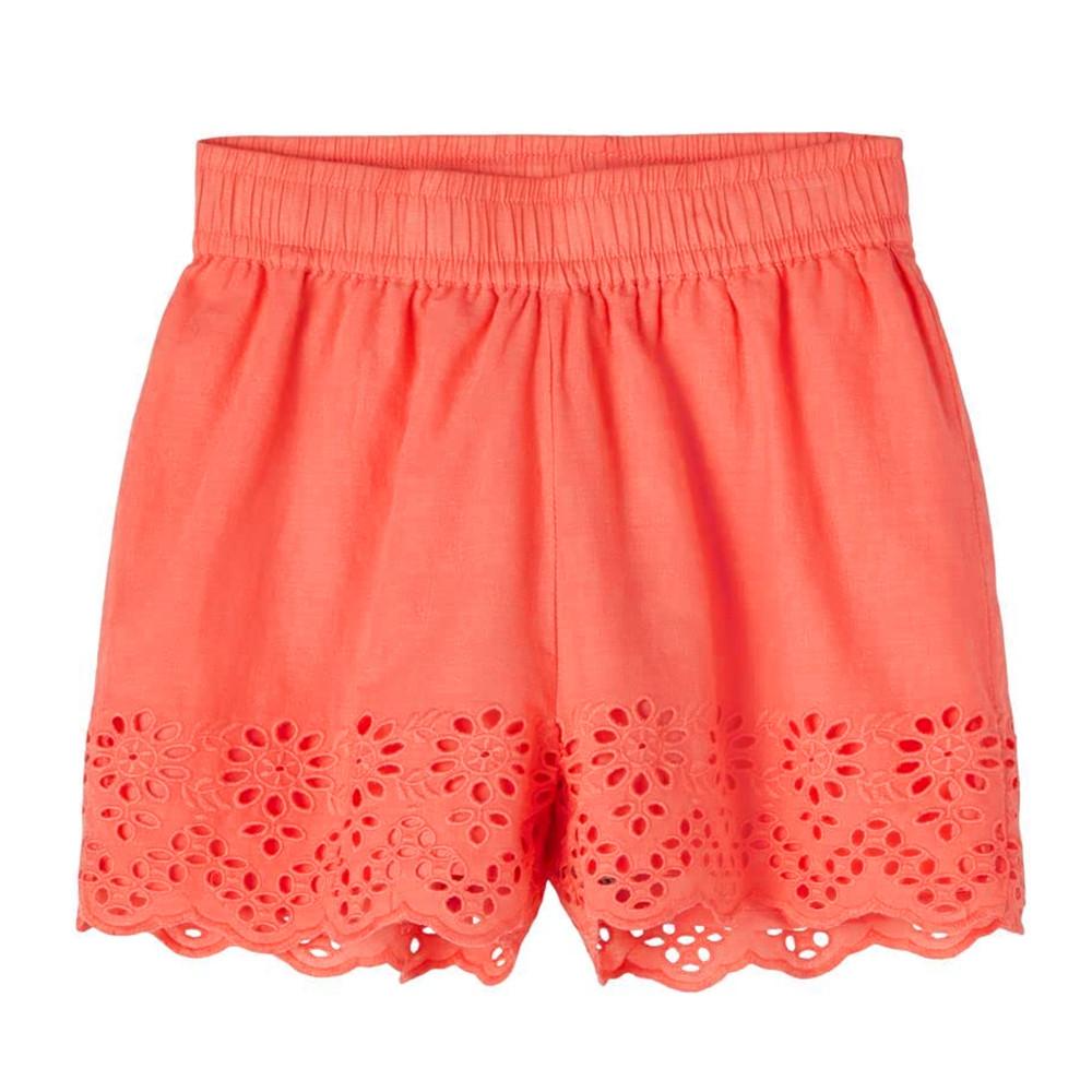 Short Orange Fille Name it Flema pas cher