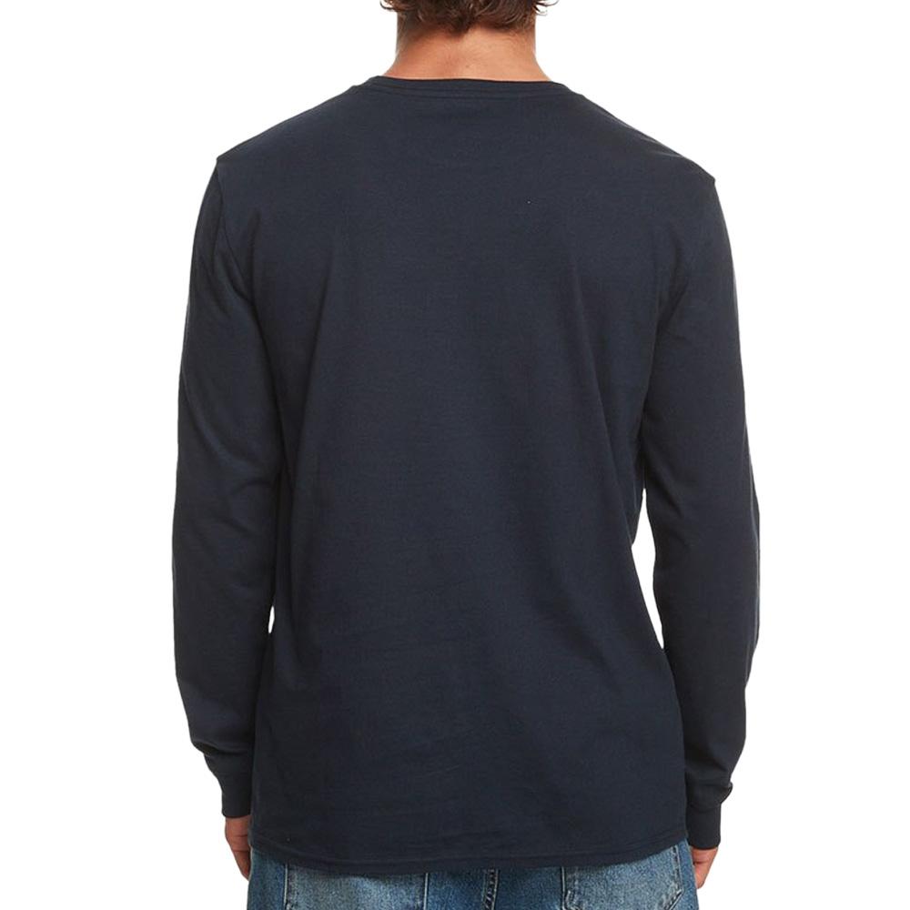 T-Shirt Manches longues Marine Homme Quiksilver Qsrainbowls vue 2