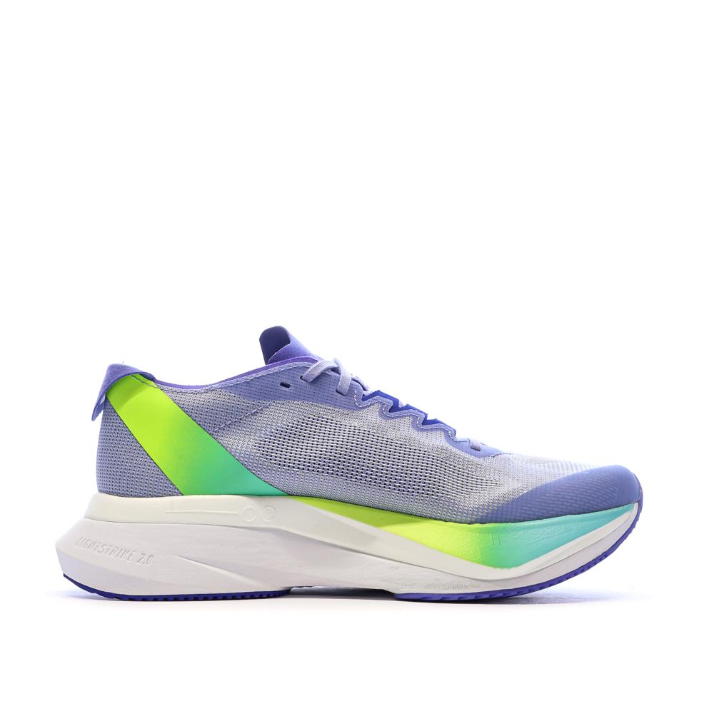 Chaussures de Running Bleu Homme Adidas Adizero Boston vue 2