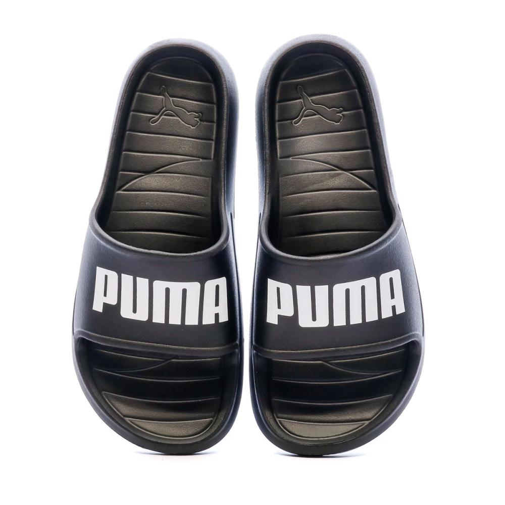 Claquettes Noires Homme Puma Divecat V2 Lite vue 3