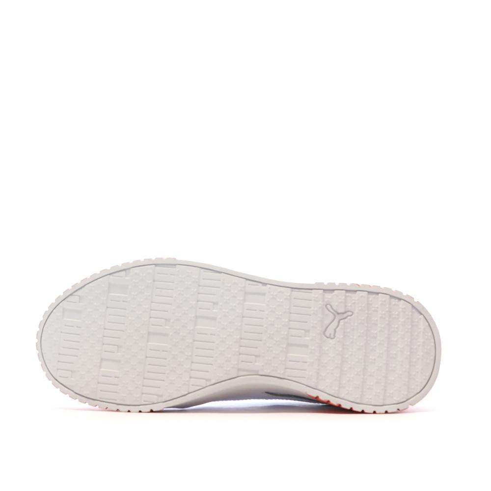 Baskets Blanc/Orange Femme Carina 2.0 vue 5