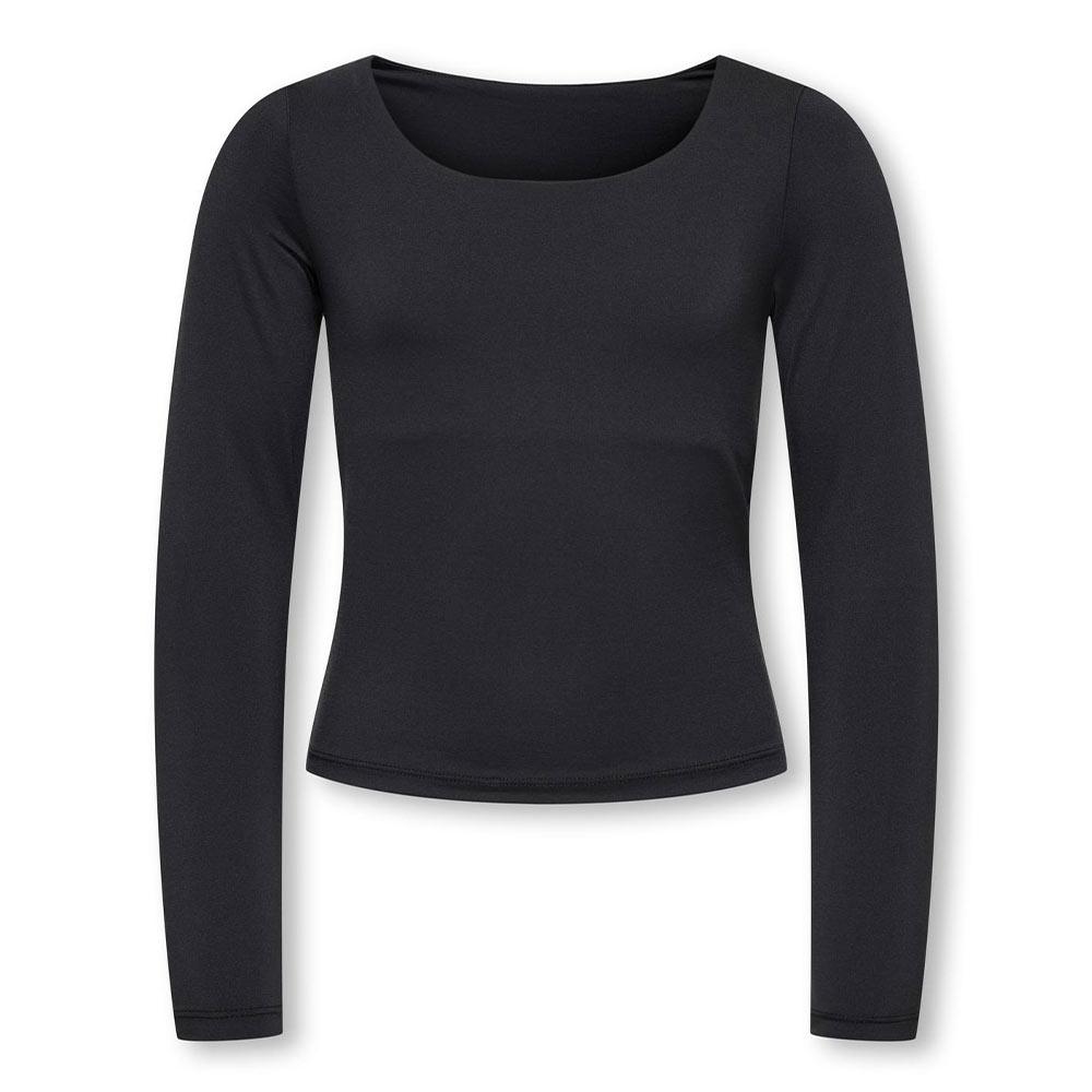 Girl's Black Long Sleeve T-Shirt Kids ONLY Kogea Photo of the Espace des Marques %store% store - view of %key%