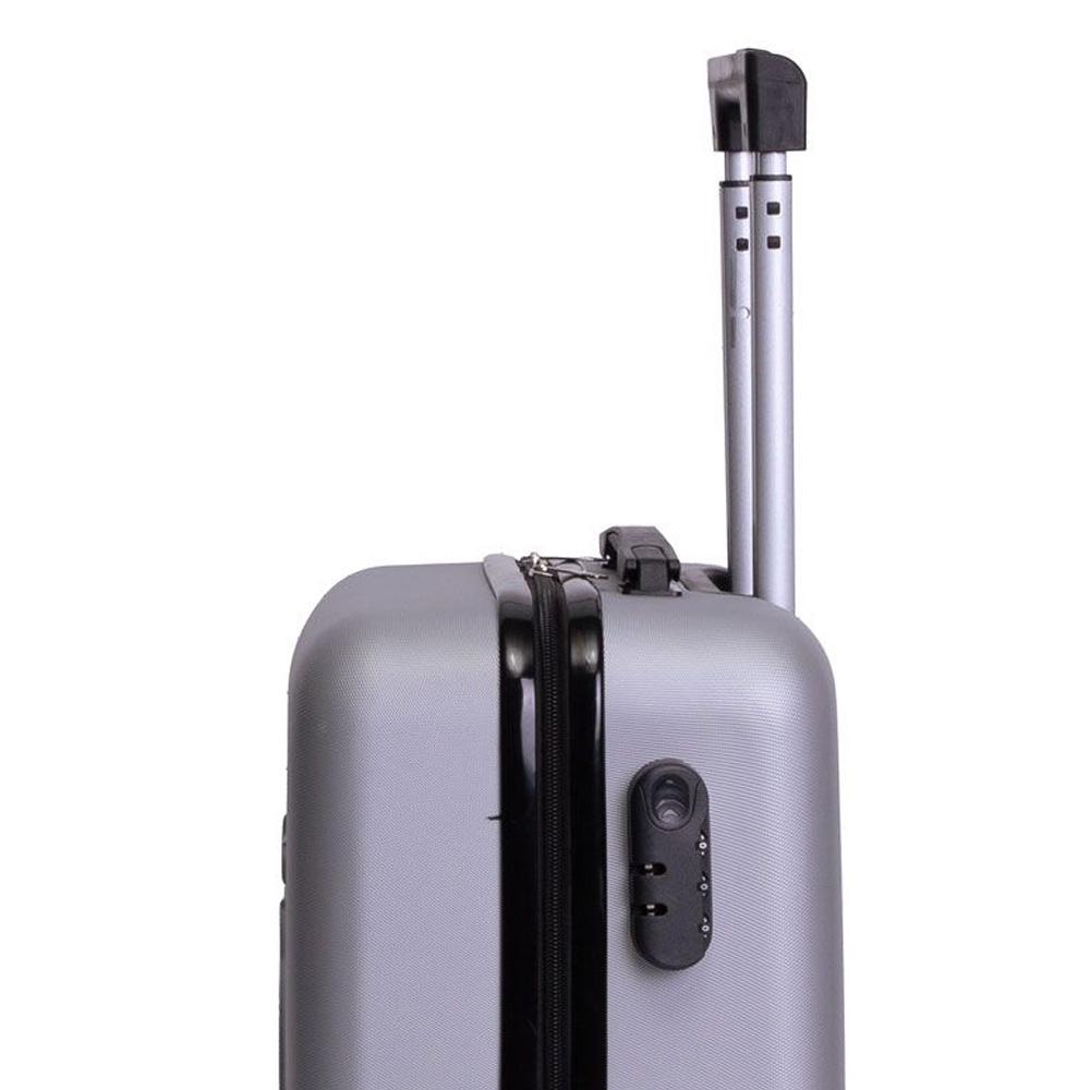 OM Valise Grise Homme 38x24x57cm vue 3