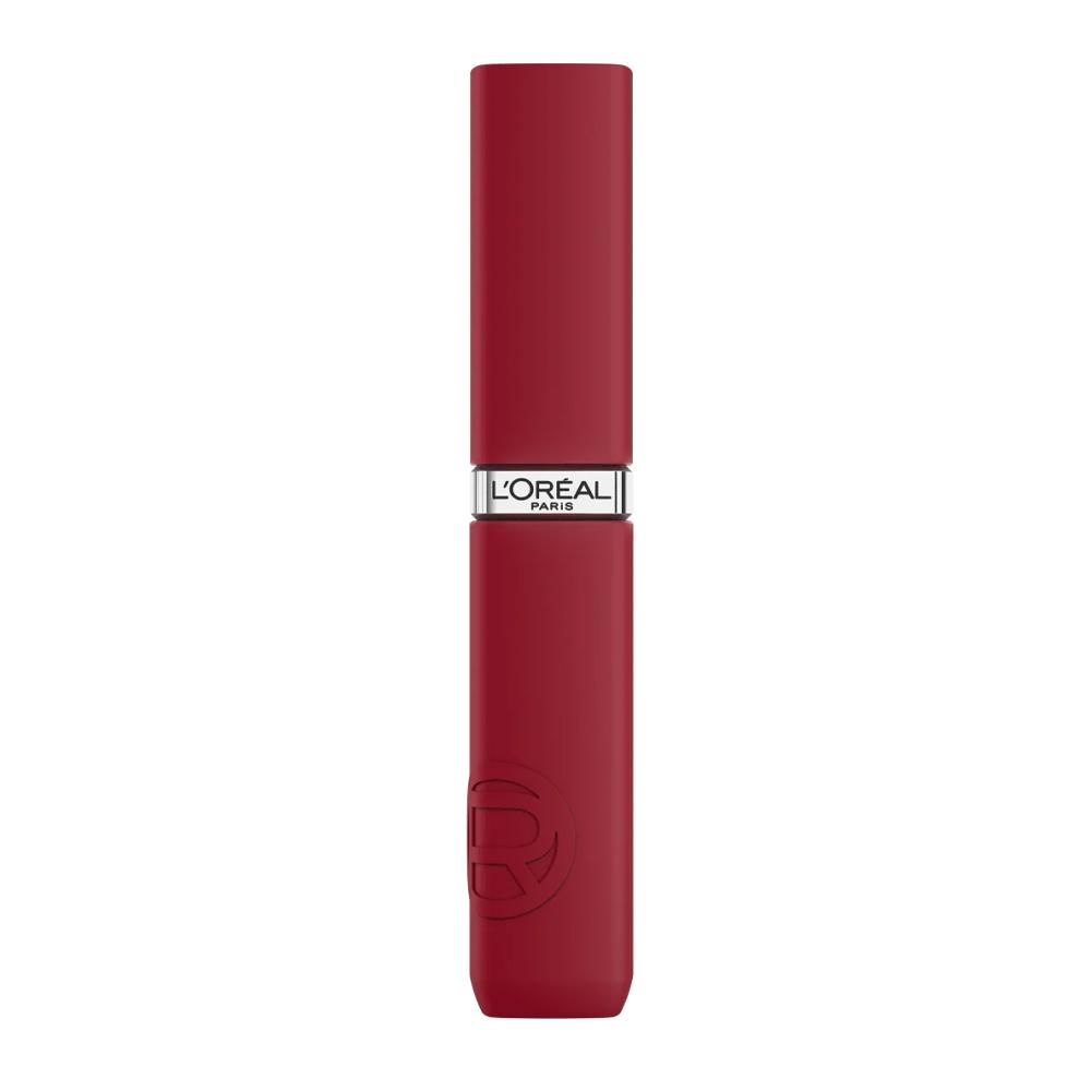 Encre à Lèvres Liquide Mate Rouge Signature L'Oréal Paris 245 French Kiss vue 2