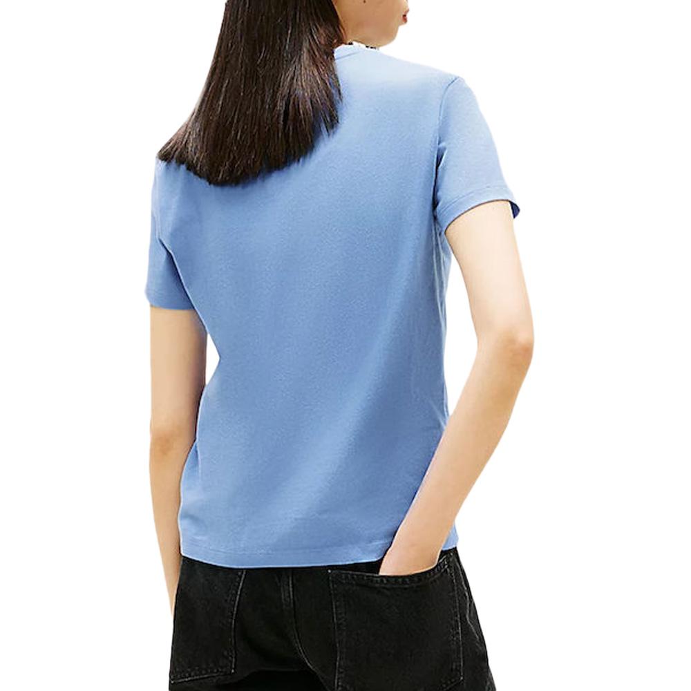 T-Shirt Bleu Femme Tommy Hilfiger DW0DW21842 vue 2