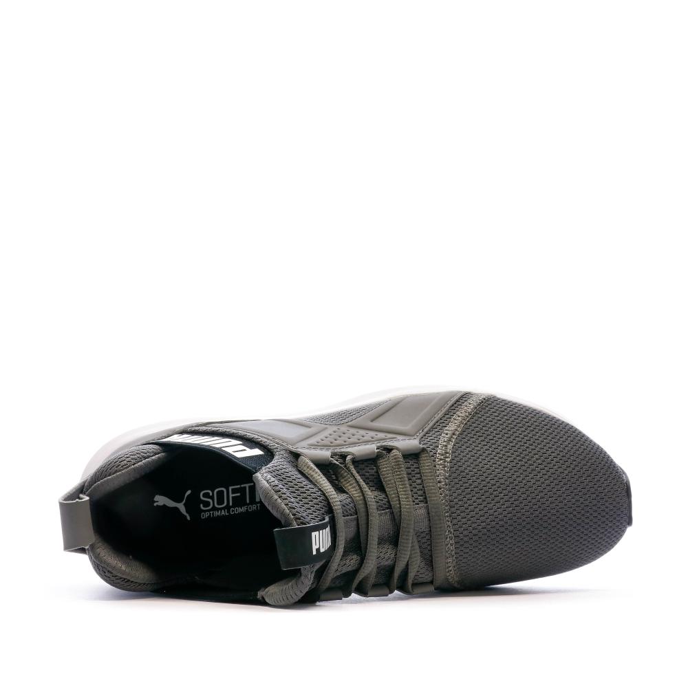 Baskets Grises Homme Puma Enzo Sport vue 4