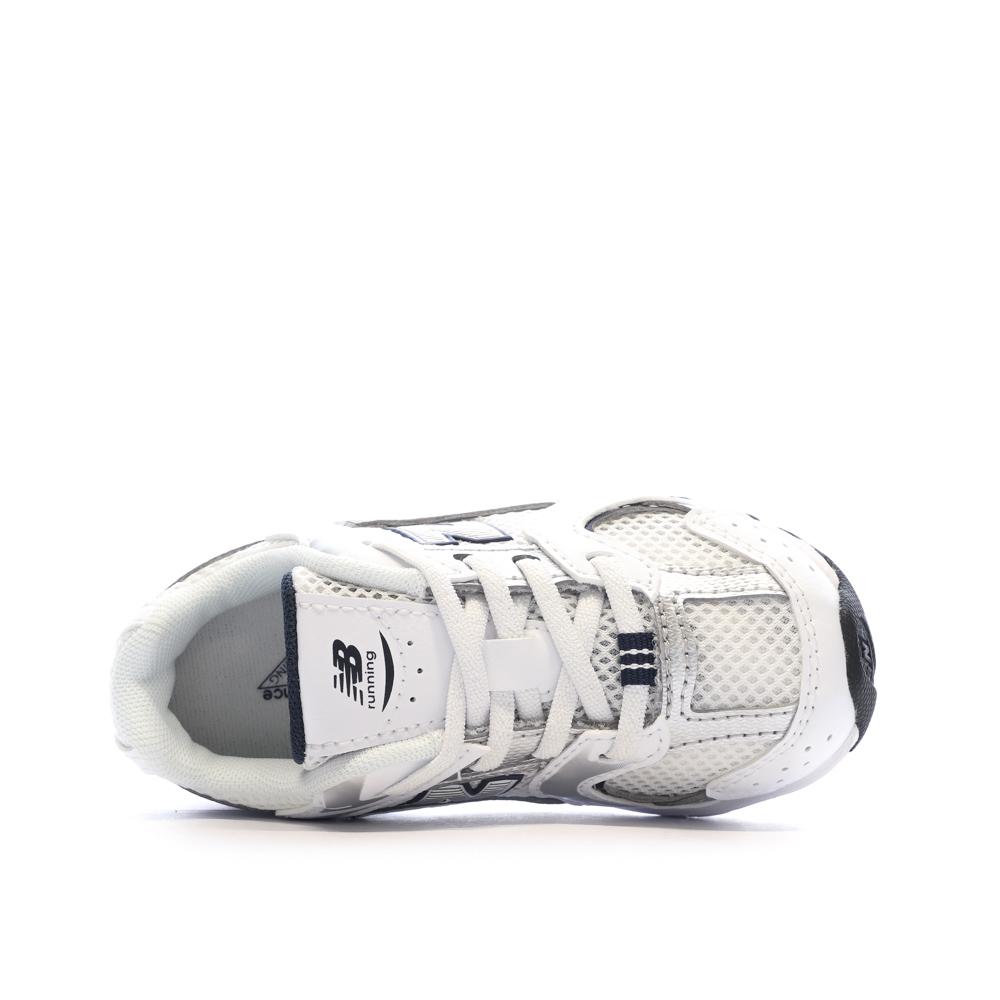 New Balance 530 Baskets Blanches Enfant IZ530SB1 vue 4