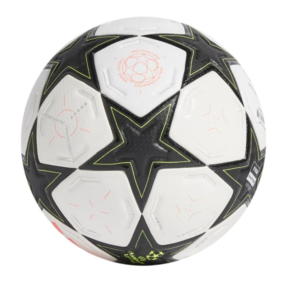 Ballon de Football Blanc/Noir Adidas Champions League Pro vue 2