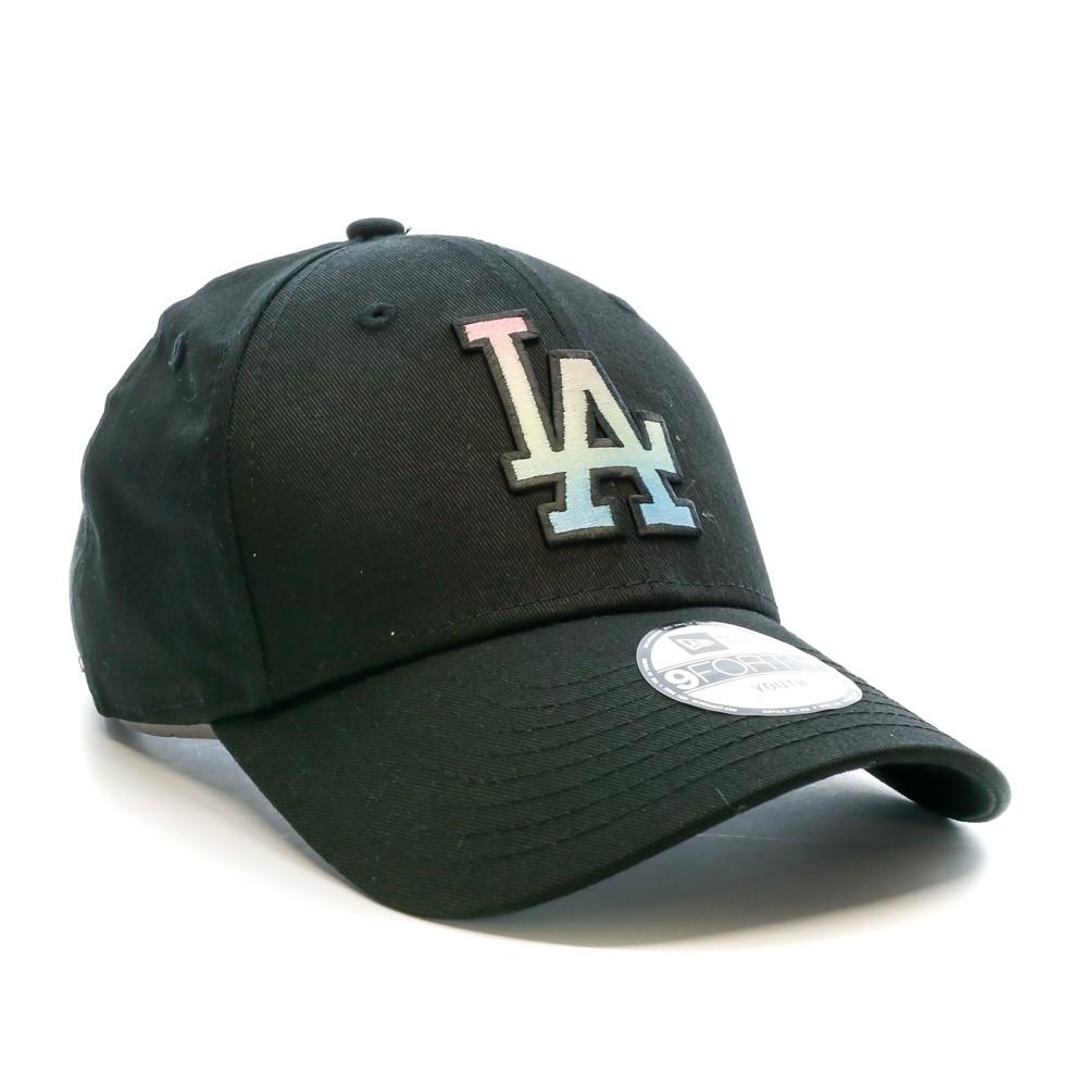 Casquette Noir Fille New Era 9forty Losdo vue 2