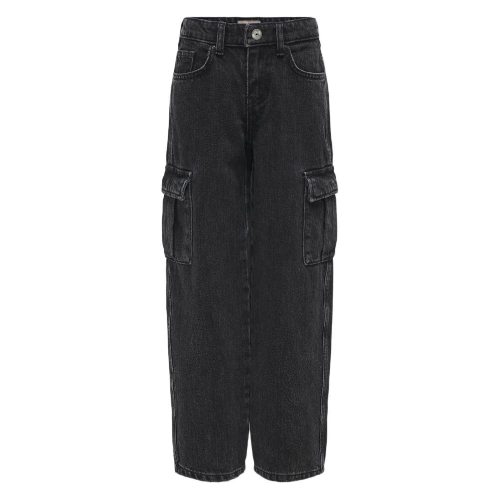 Jean Noir Fille Kids ONLY Harmony Wide pas cher