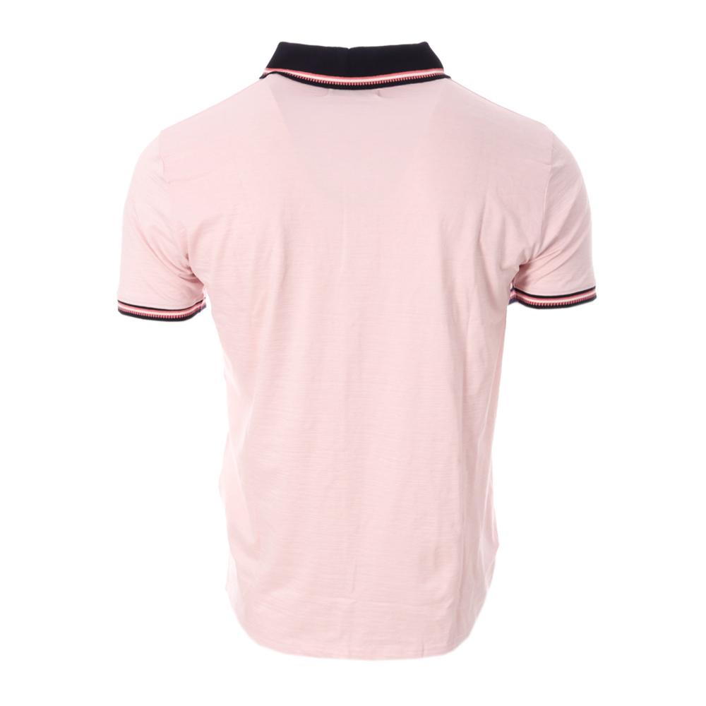 Polo Rose Homme RMS26 91318 vue 2