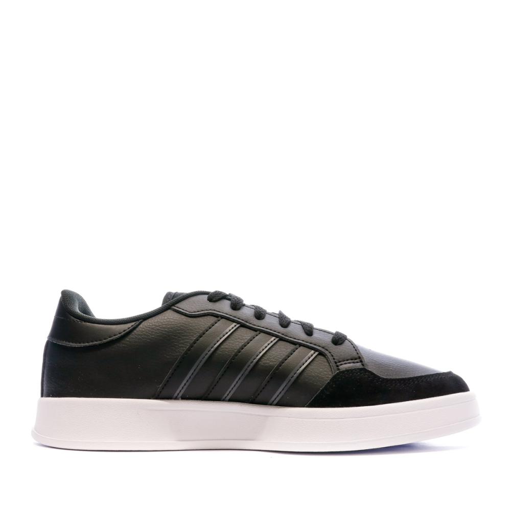 Baskets Noires Homme Adidas Breaknet vue 2