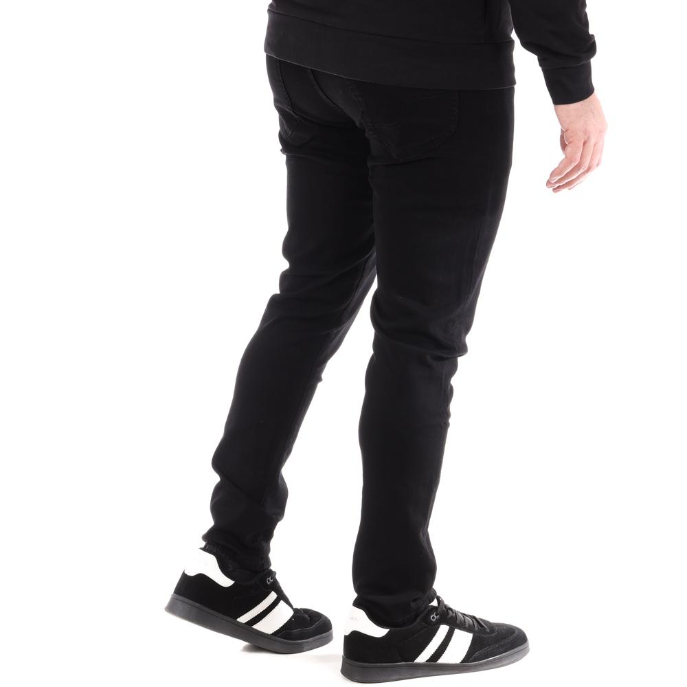 Jean Droit Noir Homme Schott TRD196832 vue 2